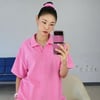 한혜진, '핫핑크'도 찰떡..대충 서있어도 모델 포스 뿜뿜 [스타IN★]