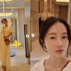 '의사♥' 이정현, 깨끗한 피부 비결 뭐야..고급 호텔에서 '찰칵' [스타IN★]