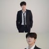 '복귀 D-1' 김선호, 훈훈한 수트핏..전매특허 보조개 미소