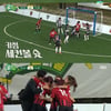 '골때녀' 키썸, 집념의 첫 골.. 동점으로 이끌었다 [★밤Tiew]