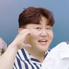 에델 라인클랑 안세권, '곰돌이 볼하트' [★포토]