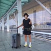 박군, '공생의 법칙' 합류 시카고 출국..밀리터리 공항 패션 '강렬'