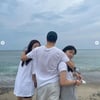 정웅인 딸들이, 벌써 이렇게 컸어?..세 딸과 가족여행 근황