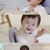 한지혜, 생후 12개월 딸과 데칼코마니 먹방..빵순이 모녀 [편스토랑]