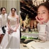 손연재 신부대기실의 이민정..너무 예쁜 '민폐 하객'