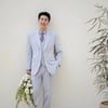 산이, 꽃을 든 예비신랑 "넵! 저 결혼합니다" [스타IN★]