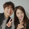 쏘영, 이찬원과 다정한 투샷 "노래 대박 최고"[스타IN★]