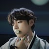 꽃을 문 방탄소년단 뷔, 국보급 자태..2022 BTS 달마중 프리뷰