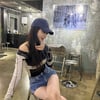 경리, 핫팬츠로 뽐낸 무결점 각선美.."estp룩" [스타IN★]
