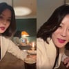 채림, 라방도 그냥 안 찍네‥고품격 의상 입고 "번개"[스타IN★]