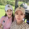 이상아, 골프장 나들이.."사진 찍다가 공 맞아...흑" [스타IN★]