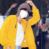 BTS 뷔 '팬들에게 하트하는 귀여운 태태!'[★포토]