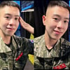 피오, 해병대 입대 후 반쪽 됐다..軍 생활 중 빛나는 턱선 [스타IN★]