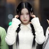 엔믹스 규진 '인형같은 볼하트'[★포토]