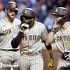 '김하성 PS 2안타-다르빗슈 7이닝 1실점' 샌디에이고, NLWC 1차전 7-1 승
