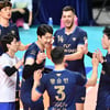 [★장충리뷰] '나경복·안드리치 48점 합작' 우리카드, 삼성화재에 3-1 승리 '2연승'
