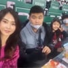 하원미, '♥추신수' 붕어빵 셋을 낳았네..남편 응원
