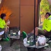 변정수, 집 마당=캠핑장 변신..독감 주사 맞고 "편안"[스타IN★]