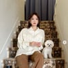 강민경, 반려견과 다정한 투샷..질투하는 팬 "저도 길러요"[스타IN★]