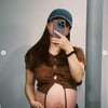 '이욱♥' 벤, 임신 7개월 '크롭티 D라인'.."내 안에 너 있다"