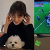 송혜교다운 조용한 축하‥韓 16강 진출에 '네잎 클로버'