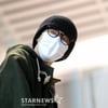 방탄소년단 지민, 러블리 '마카롱눈'..공항 등장에 월드 트렌드 1위