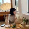 '검사♥' 한지혜, 브런치 즐기며 여유 "애들 없이 만나" [스타IN★]