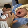 '정성호♥' 경맑음, 5번째 아이 출산 소감 "임신 생명의 강한 기운 나눠드릴게요"