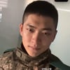 '국민 섭섭남' 강태오, 군대 가더니 더 늠름..강렬해진 눈빛