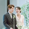 주민하♥유일, 뒤늦게 웨딩 사진 공개.."이렇게 웃고 삽니다"