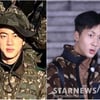 BTS 진 훈련소 사진 好↔라비 '병역법 위반' 구설 不
