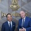 FIFA 회장, 미쓰비시컵도 직접 관전... 아시아 축구 발전 논의