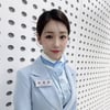 이유리, 승무원 제복 완벽 소화..'빼꼼' 잔머리도 완벽해[스타IN★]