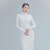 '2월 결혼' 서인영, 웨딩 화보서 ♥남편과 달콤 포즈