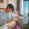 '지소연♥' 송재희, 득녀 후 조리원서 아빠 미소.."웃고 울던 시간들"