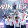 구단주가 약속한 '세계여행', 블루원 우승의 숨은 비결 [★현장메모]