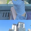 걸스데이 방민아, '한줌 허리' 굴욕 없는 뒤태로 도심 바캉스 [스타IN★]