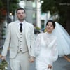 '결혼' 임현주♥다니엘 튜더, 꿀보다 더 달콤한 웨딩 화보