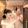 최준희 오똑해진 콧날? ♥남친은 충격 여장 "만만치 않은 미모"