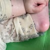 '윤승열♥' 김영희 딸, 온몸에 붙은 개구리알?..충격 비주얼 촉감놀이