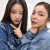 이미주, '주주 시크릿' 박진주와  상큼 투샷..찐자매 비주얼[스타IN★]