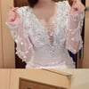송가인, 순백 드레스 입고 찰칵 "여신이어라"[스타IN★]