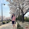 "몽땅 망하기 전"..서현, 반려견과 벚꽃길 산책[스타IN★]