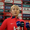 유럽서 활약 중인 조소현 "해외 선수들 더 많아졌으면 좋겠다" [파주 현장]