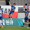 [K리그2 6R] ‘정성호 데뷔골’ 아산, 부산과 1-1 무…3연패 탈출