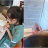 박지성♥김민지 딸, 9살인데 영어로 책 읽는 영재.."구여운 책벌레"