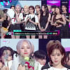 '뮤직뱅크' 에스파, 르세라핌 꺾고 1위..고추 먹고 '앵콜'