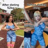 '62kg→52kg' 퀸와사비, 같은 사람 맞아? 볼륨감 더 살아났네