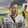 '3호 도루' 양의지 "강민호 형과 내기, 근데 벌써 4개 했더라고요"