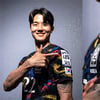 대표팀 유니폼에 천안축구종합센터 홍보 패치 부착